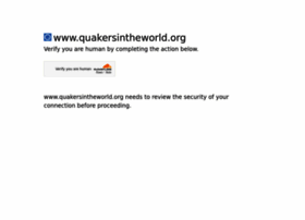 Quakersintheworld.org thumbnail