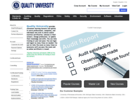 Qualityuniversity.com thumbnail