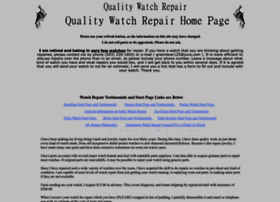 Qualitywatchrepair.com thumbnail