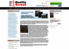 Qualitywindowscreen.com thumbnail