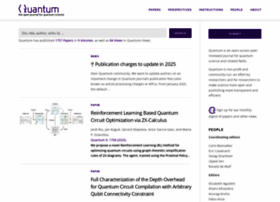 Quantum-journal.org thumbnail