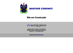 Quatuorcoronati.com.br thumbnail