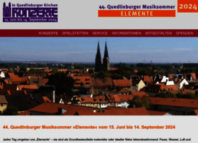 Quedlinburger-musiksommer.de thumbnail