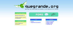 Quegrande.org thumbnail