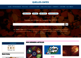 Quelles-dates.fr thumbnail