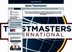 Questtoastmasters.com thumbnail