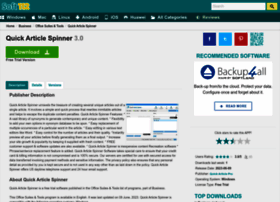 Quick-article-spinner.soft112.com thumbnail