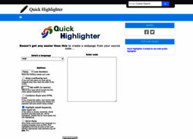 Quickhighlighter.com thumbnail