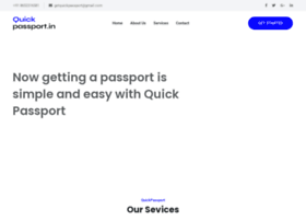 Quickpassport.in thumbnail