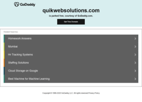 Quikwebsolutions.com thumbnail