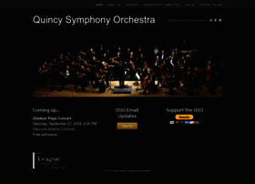 Quincysymphonyorchestra.org thumbnail