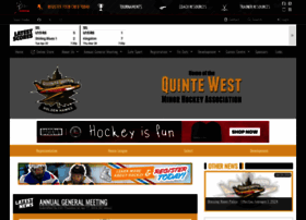 Quintewestminorhockey.com thumbnail