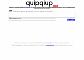 Quipqiup.com thumbnail