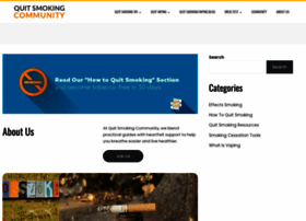 Quitsmokingcommunity.org thumbnail