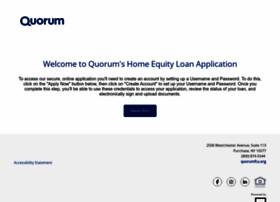 Quorum.mymortgage-online.com thumbnail