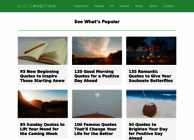 Quoteambition.com thumbnail