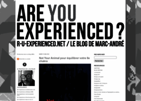 R-u-experienced.net thumbnail