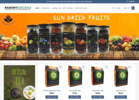 Raaeshinaturals.com thumbnail