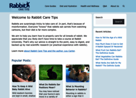 Rabbitcaretips.com thumbnail