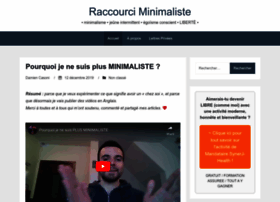 Raccourci-minimaliste.com thumbnail
