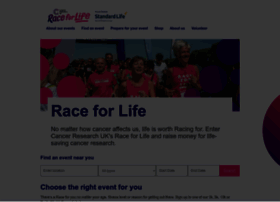Raceforlife.org thumbnail