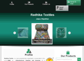 Radhikatextile.co.in thumbnail