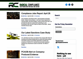 Radicalcompliance.com thumbnail
