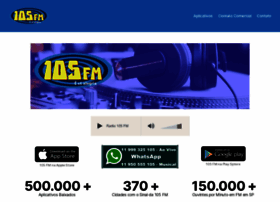 Radio105fm.com.br thumbnail