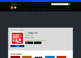 Radio1cz.radio.net thumbnail
