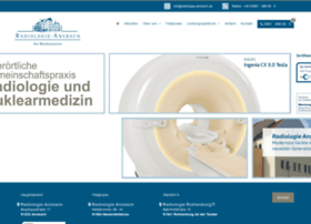 Radiologie-ansbach.de thumbnail
