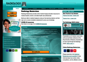 Radiologymasterclass.co.uk thumbnail