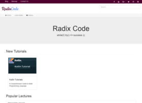 Radixcode.com thumbnail