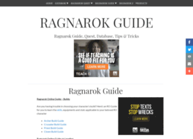 Ragnarok-guide.com thumbnail