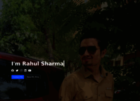 Rahulsharmahere.com thumbnail