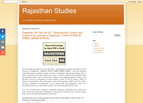 Rajasthanstudies.blogspot.com thumbnail