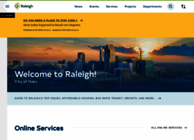 Raleighnc.gov thumbnail