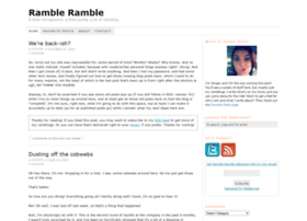 Rambleramble.com thumbnail