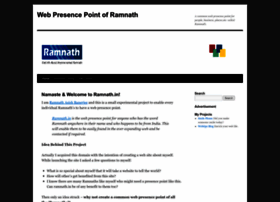 Ramnath.in thumbnail