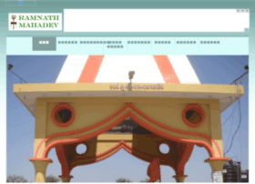 Ramnathmahadev.in thumbnail