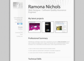 Ramona-nichols.com thumbnail