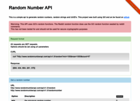 Randomnumberapi.com thumbnail