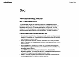 Rankedsite.pw thumbnail