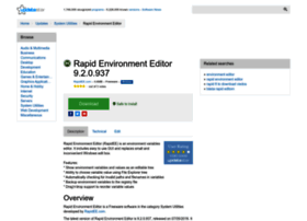 Rapid-environment-editor.updatestar.com thumbnail
