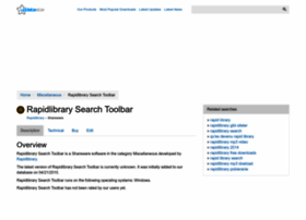 Rapidlibrary-search-toolbar.updatestar.com thumbnail