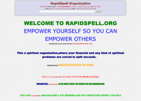 Rapidspell.org thumbnail