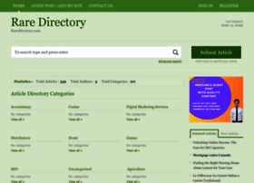 Raredirectory.com thumbnail