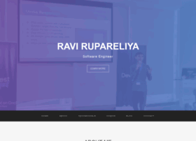 Ravirupareliya.com thumbnail