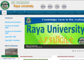 Rayu.edu.et thumbnail Rayu.edu.et thumbnail