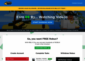 Rblx City At Wi Welcome To Rblx City Earn Free Robux - how to get free robux rblx city youtube