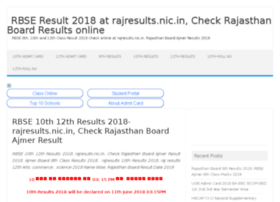 Rbseresults2018.co.in thumbnail